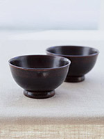 〇〇焼茶碗２点 セット
（黒）